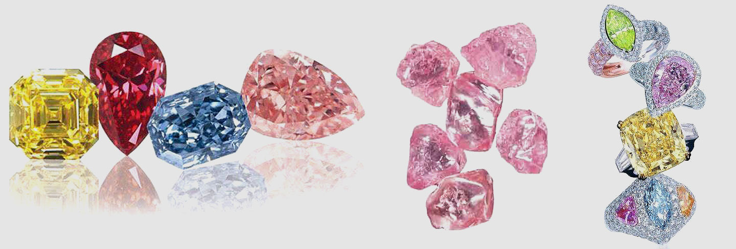 colored diamonds